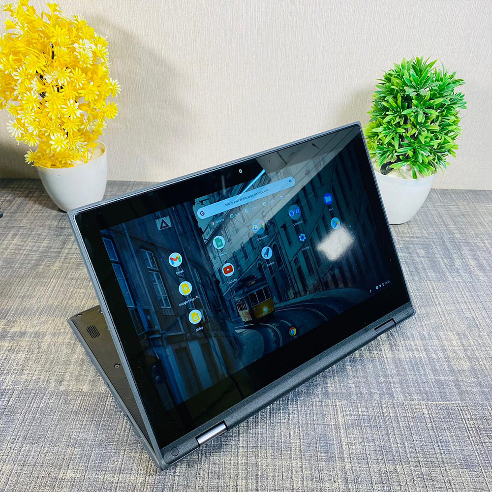 Lenovo | 500 1st Gen | 2 in 1 Chromebook | 32GB Storage | 4GB RAM | Touch Screen | 11.6″ Screen | 360 Rotatable Screen | Chromebook Update till 2029