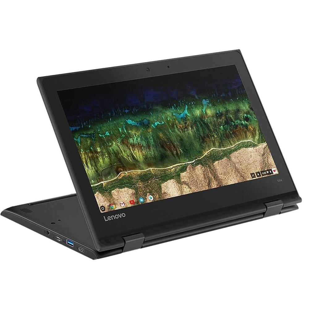 Lenovo | 500 1st Gen | 2 in 1 Chromebook | 32GB Storage | 4GB RAM | Touch Screen | 11.6″ Screen | 360 Rotatable Screen | Chromebook Update till 2029