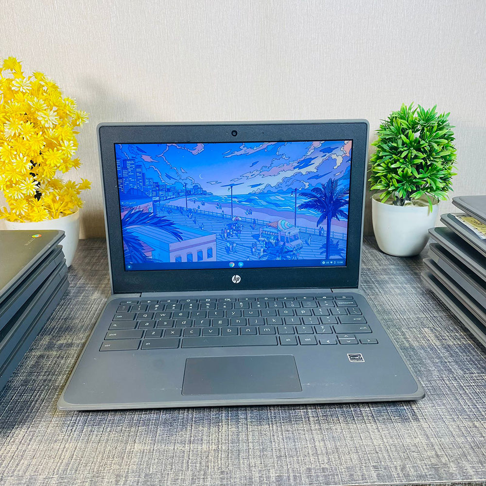 Hp Chromebook 11 G8 EE | ‎Intel HD Graphics 400 | 4GB Ram | 32GB Storage | 11.6 inch Display | AMD R4 N4020 | 2029 Updatable | Playstore Supported | Chromebook