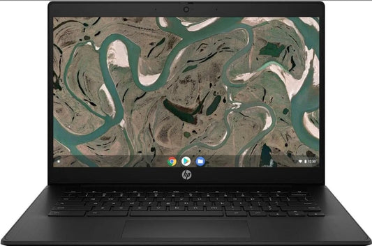HP Chromebook 14 G7 | 64GB Storage | 4GB DDR4 RAM | 14″ HD 14" WLED 1366 x 768 Display | Chrome OS | 8 Hours Battery | Chrome OS | Black | Updates til 2029