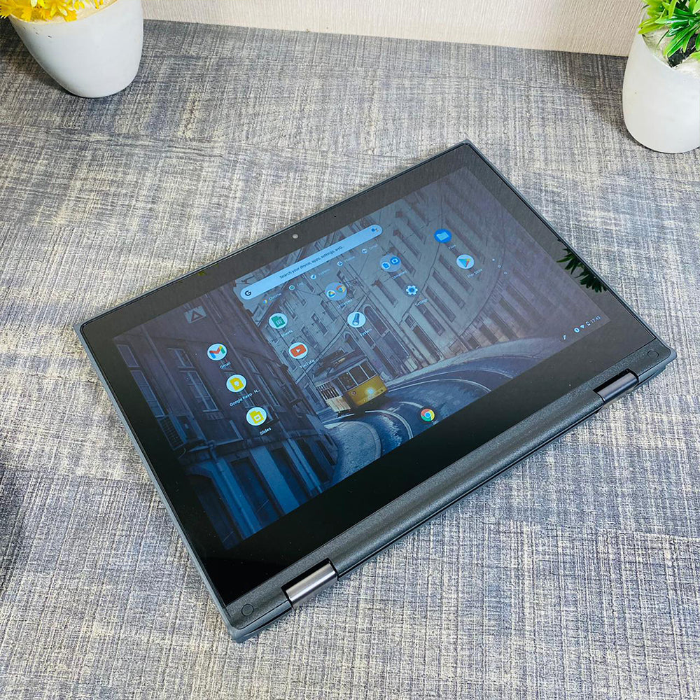Lenovo | 500 1st Gen | 2 in 1 Chromebook | 32GB Storage | 4GB RAM | Touch Screen | 11.6″ Screen | 360 Rotatable Screen | Chromebook Update till 2029