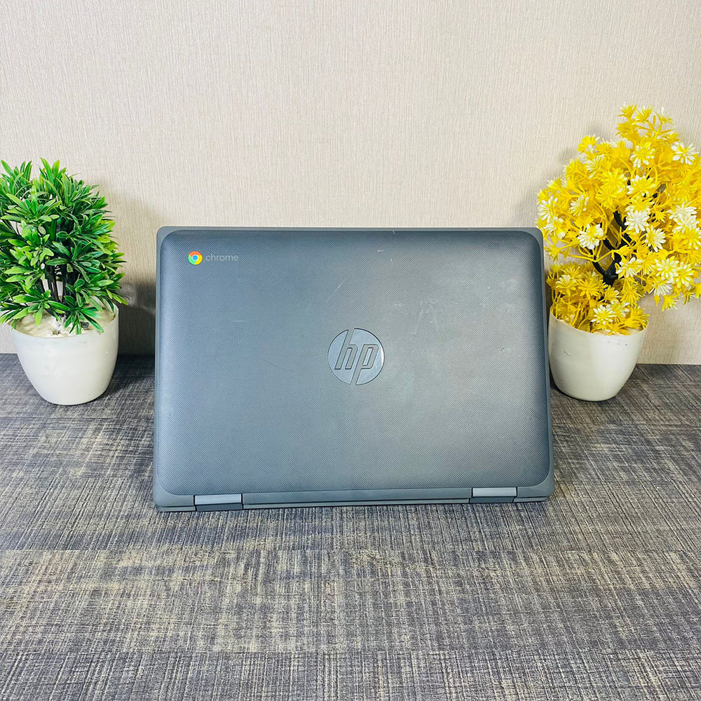 Hp Chromebook 11 G3 x360 | Intel Celeron N4020 | 4GB Ram | 32GB Storage | 11.6 inch HD Display | Intel UHD Graphics 600 Update Till 2029| Chromebook Minor bubbles