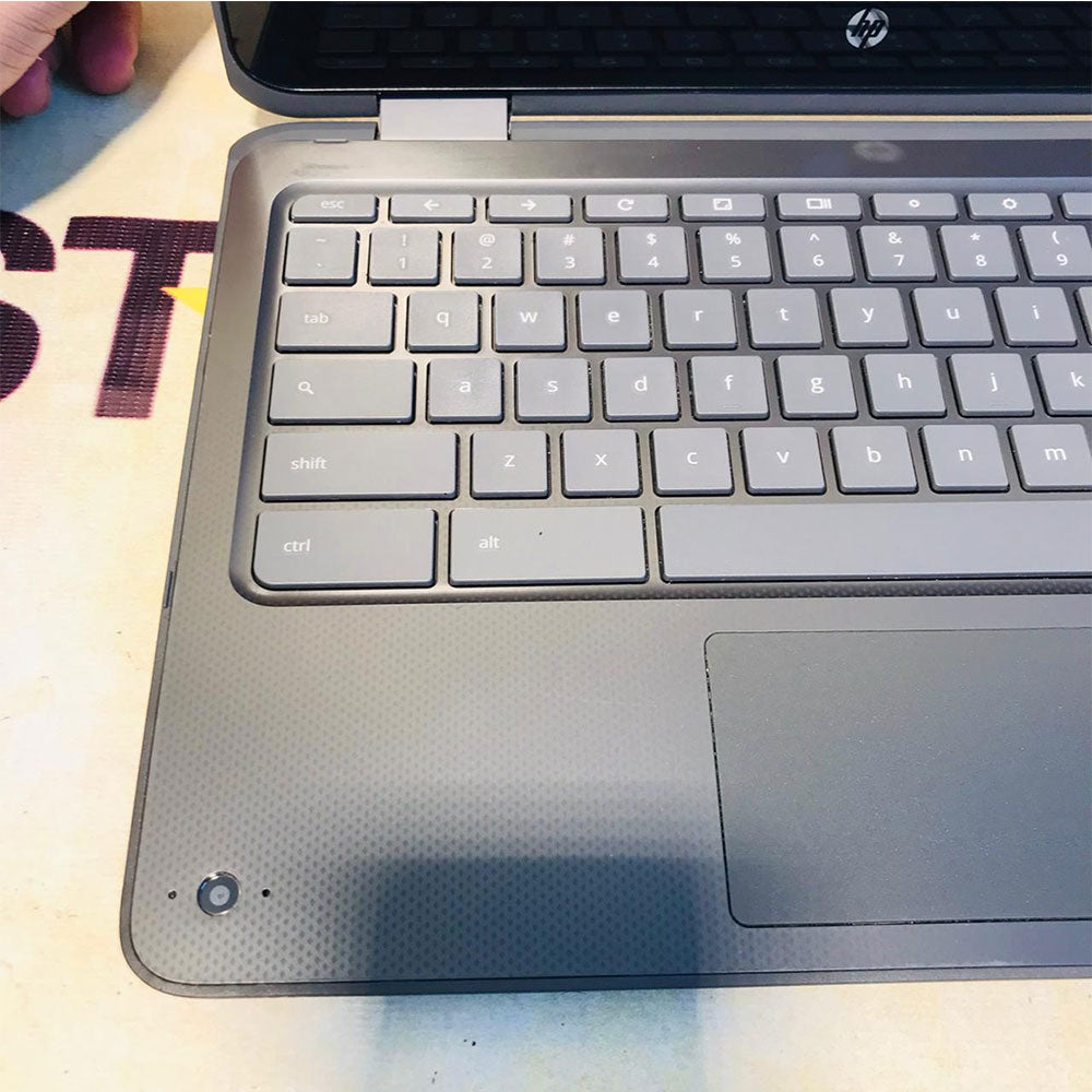 HP | Chromebook X360 11 G1 EE | 32GB Storage | 4GB RAM | Touch Screen | Playstore Supported | 360 Rotation | Dual Core | ChromeBook minor bubbles