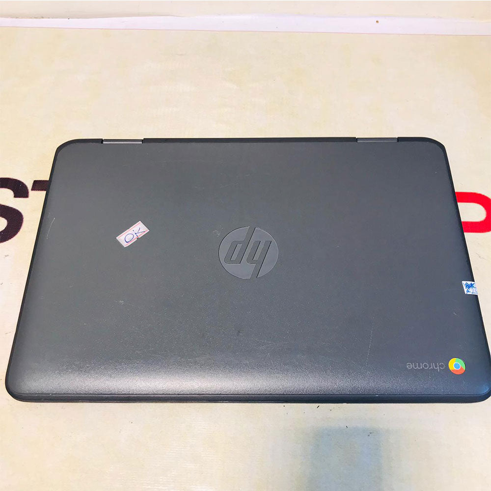 HP | Chromebook X360 11 G1 EE | 32GB Storage | 4GB RAM | Touch Screen | Playstore Supported | 360 Rotation | Dual Core | ChromeBook minor bubbles